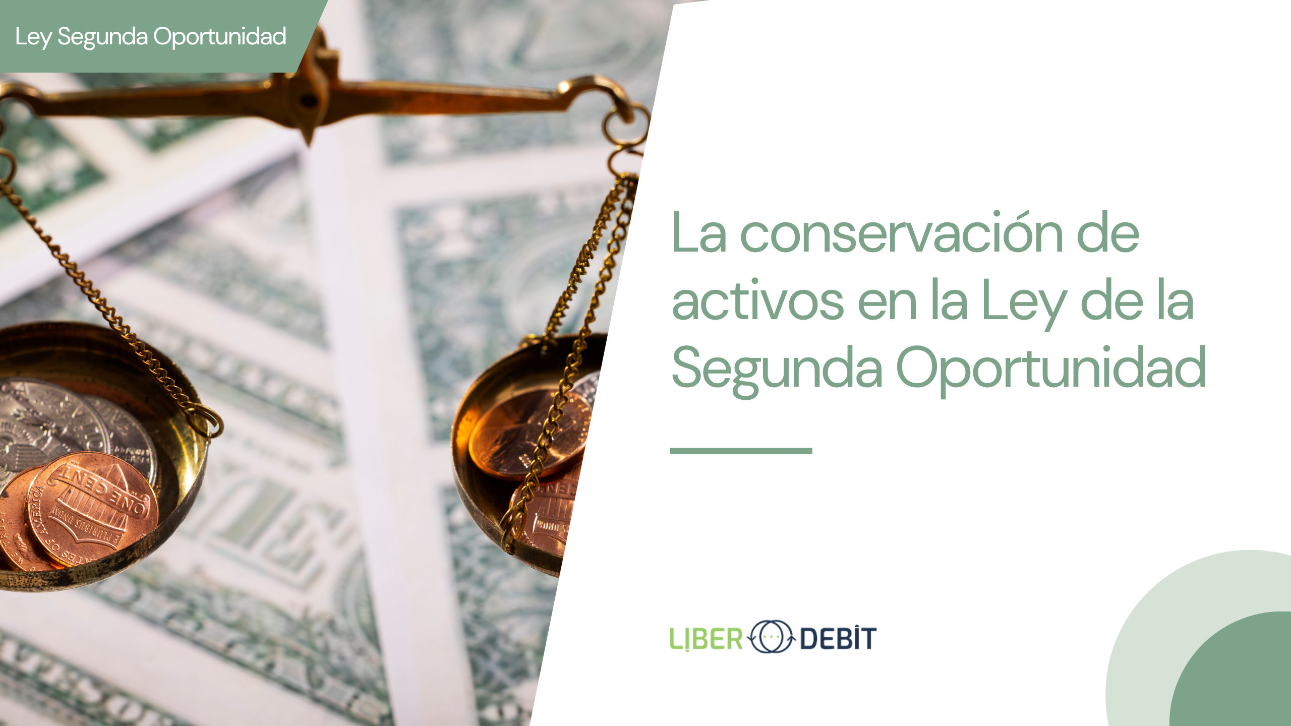 la conservación de activos en la ley de la segunda oportunidad