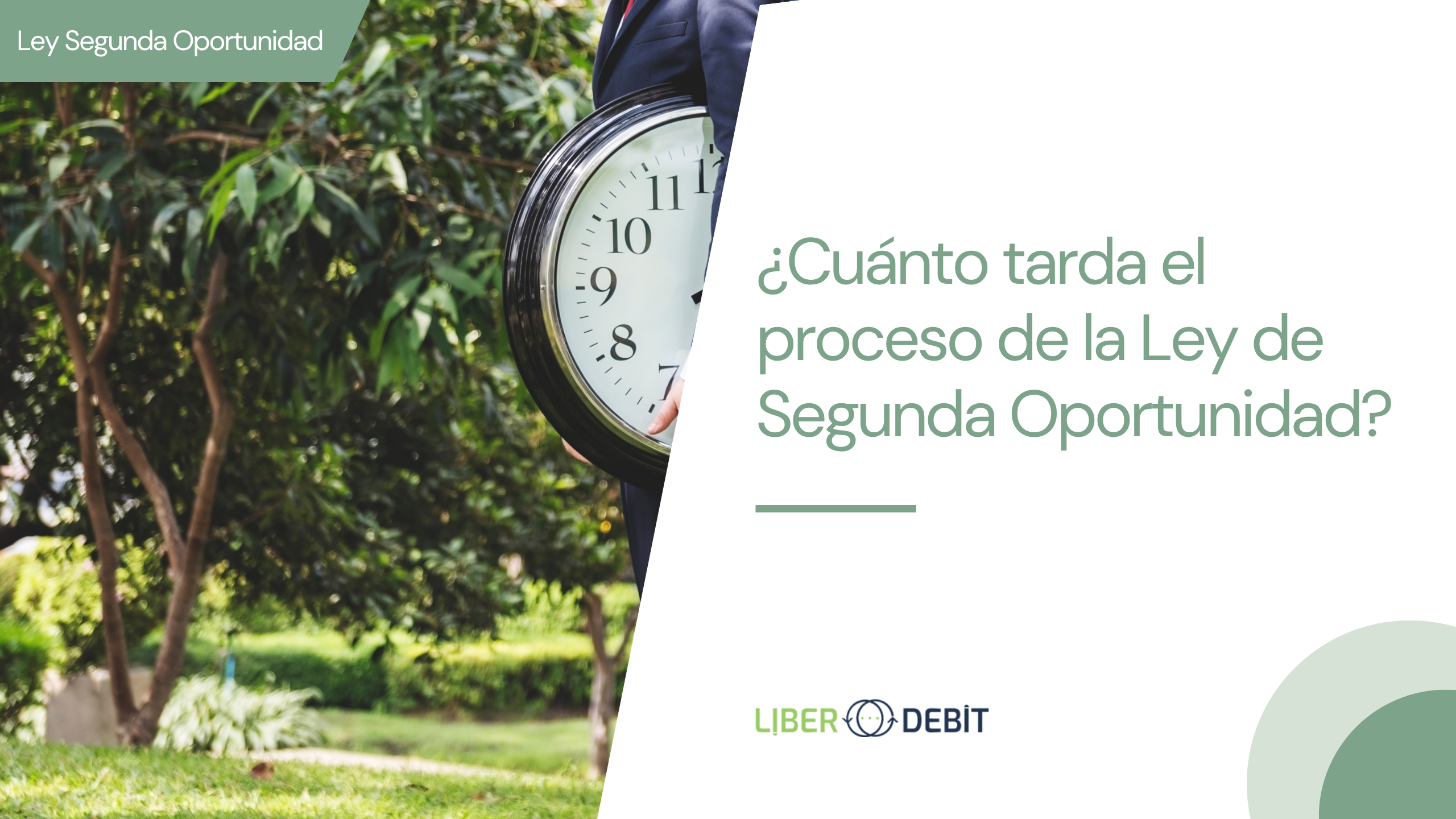 ¿cuánto tiempo tarda el proceso de la ley de la segunda oportunidad?