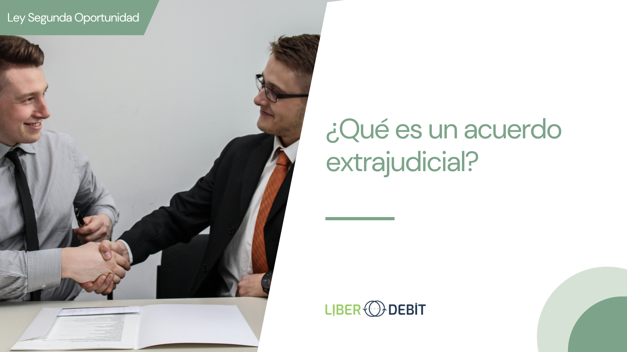 ¿qué es un acuerdo extrajudicial?