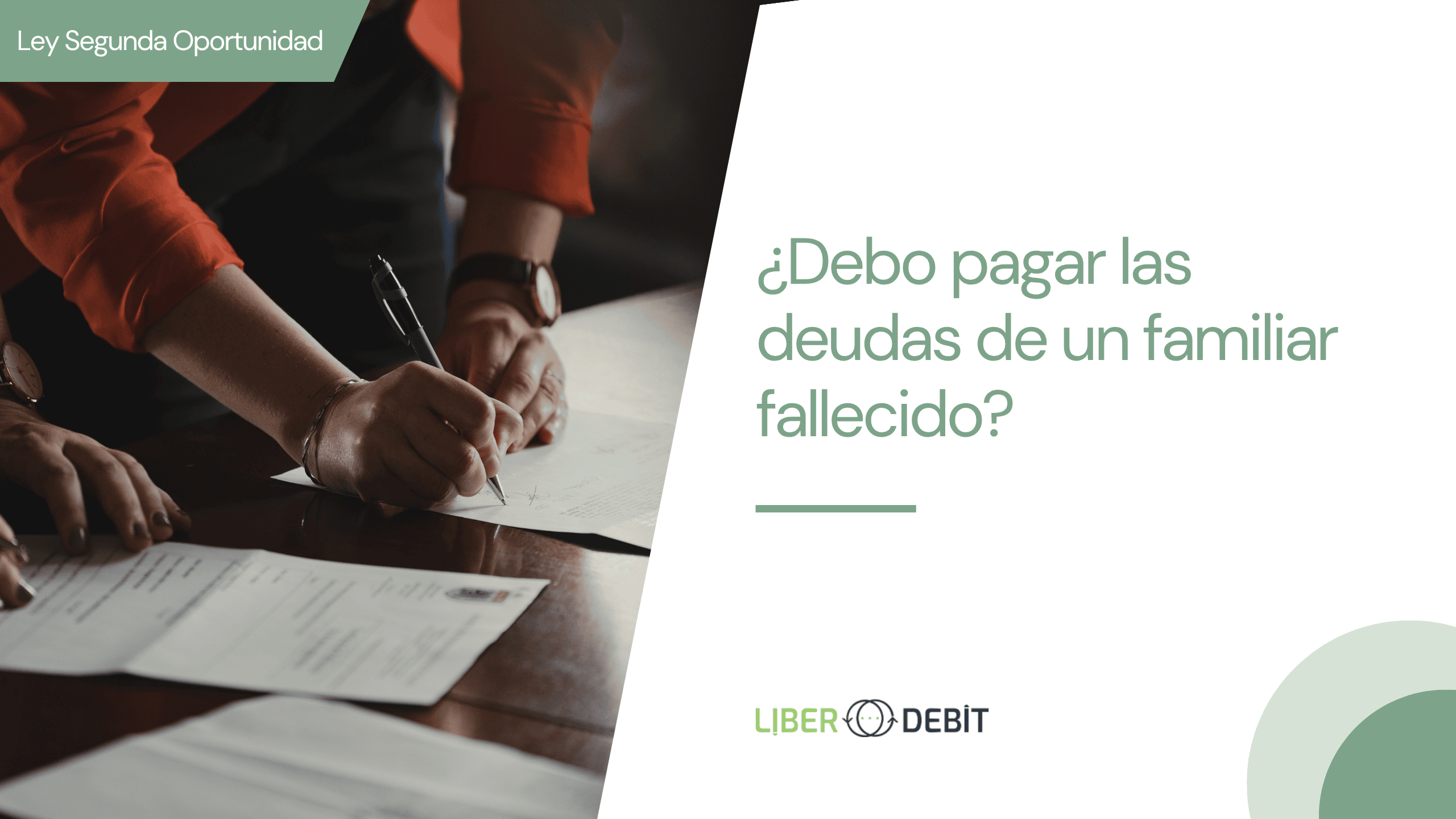 deudas familiar fallecido